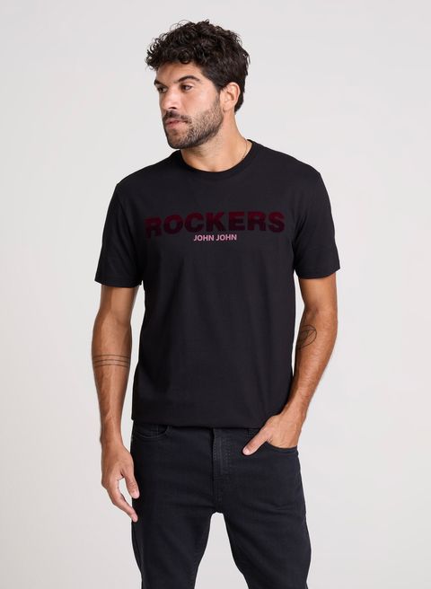 Camiseta Regular Fit Rockers John John Masculina — John John