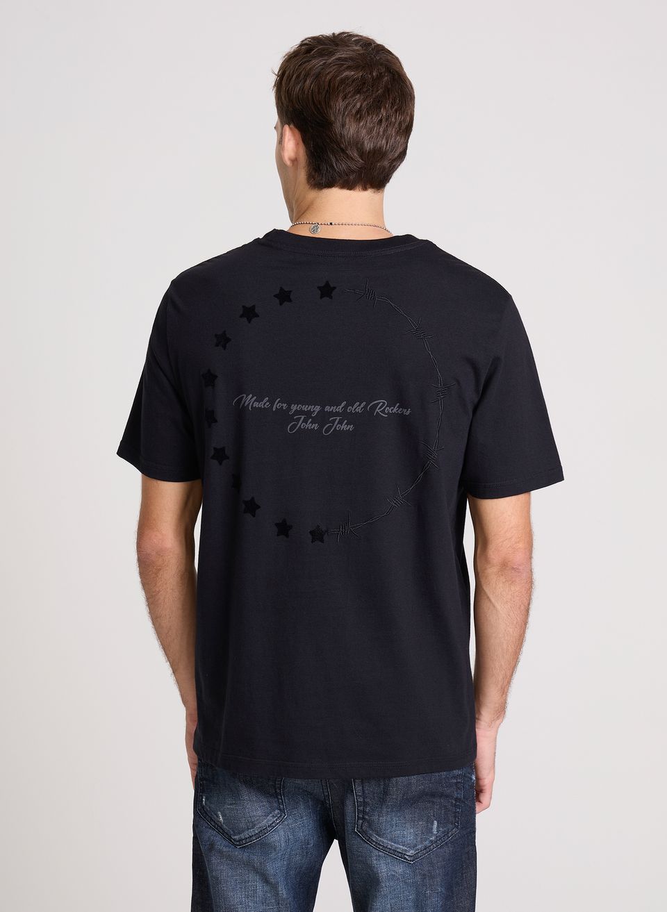 Camiseta Relaxed Fit Cosmic Cages John John Masculina