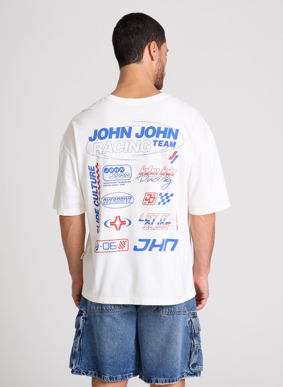 Camiseta Box Racing Team John John Masculina
