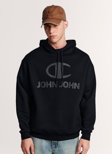 Casaco Relaxed Fit Simple Signature Champion X John John Masculino — John John
